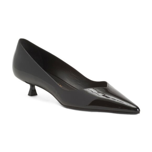 Stuart Weitzman Shoes - STUART WEITZMAN Made In Spain Patent Leather Eva 35 Pumps